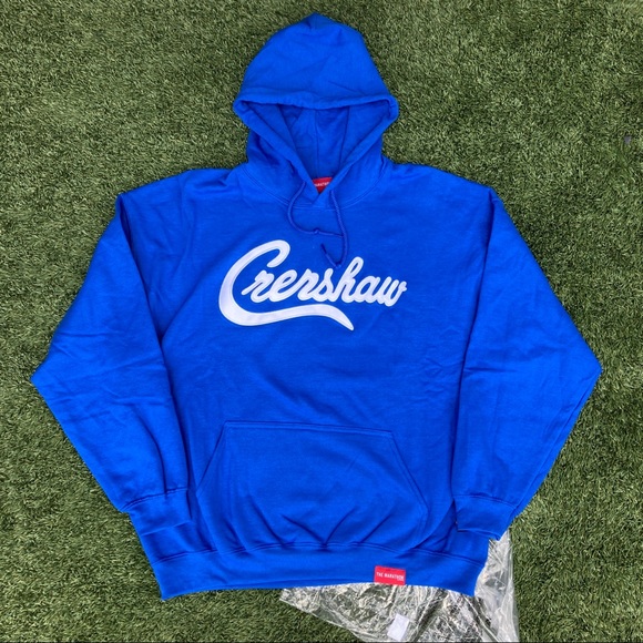 The Marathon Clothing | Shirts | Brand New The Marathon Clothing Crenshaw  Hoodie Blue Mens Nipsey Hustle | Poshmark
